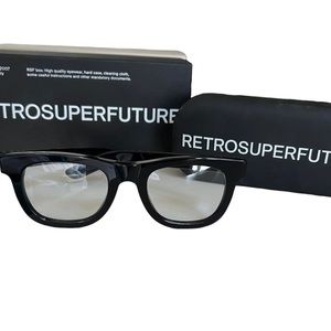 RetroSuperFuture “Ciccio” Frames (Clear Lenses)